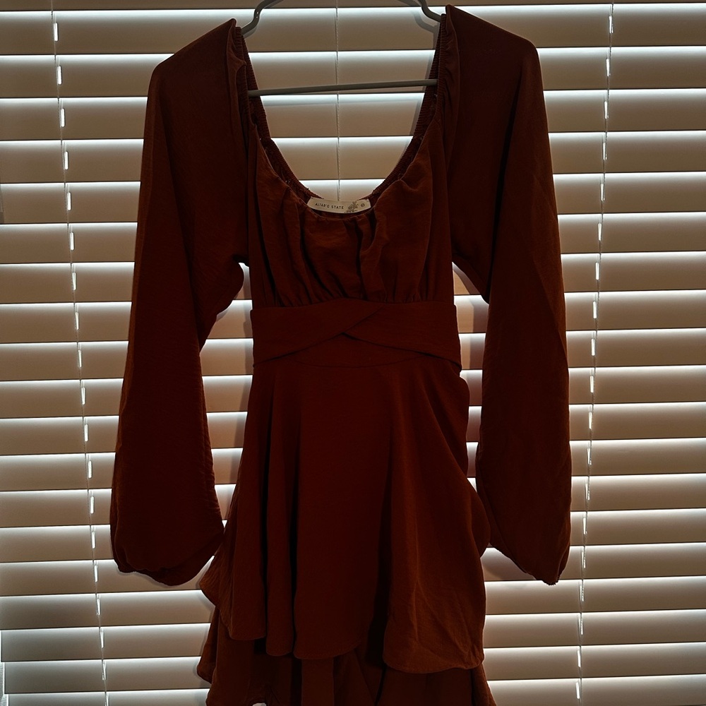 Altar'd State tie back dress/romper (shorts on the inside) size M